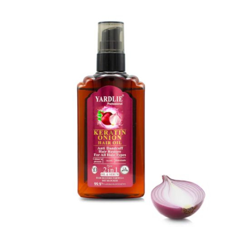 Yardlie Professional Keratin Onion Hair Oil 120ml In Pakistan