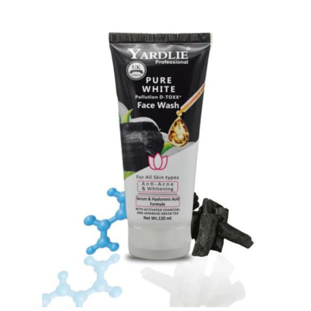 Yardlie Professional Pure White D-Toxx Face Wash 120ml In Pakistan