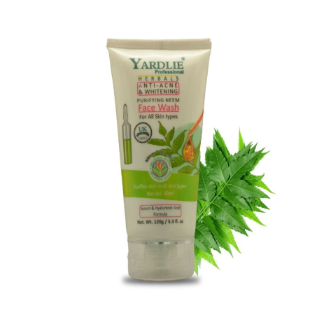 Yardlie Professional Purifying Neem Face Wash UK Based Formula 150ml