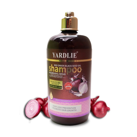 Yardlie Professional Red Onion Black Seed With Flower Aroma Shampoo 500g