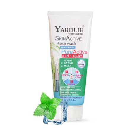 Yardlie Professional Skin Active Face Wash UK Based Formula 120ml In Pakistan