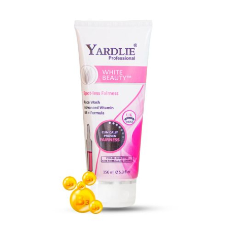 Yardlie Professional White Beauty Face Wash UK Based Formula 150ml In Pakistan