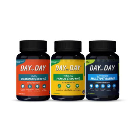 Day to Day Multivitamins + Fish Oil + Vitamin D3 In Pakistan