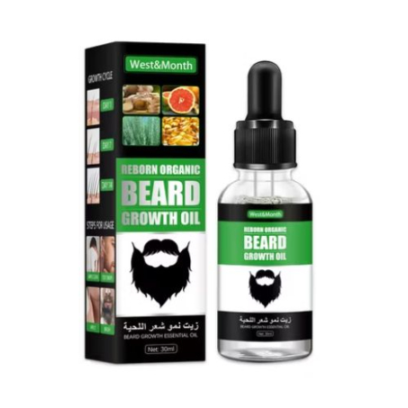 Men's Beard Growth Oil Liquid Nourishing Beard Chest Hair Growth In Pakistan