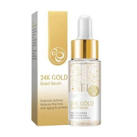 24K Gold Anti-Aging Shiny Oil Essence Facial firming skin In Pakistan