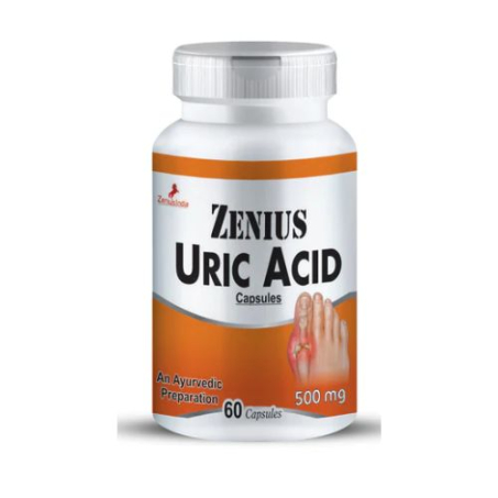 Zenius Uric Acid Care Capsule For Uric Acid Pain Relief, 60 Capsules In Pakistan