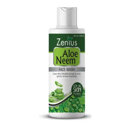 Zenius Aloe Neem Facewash & Cleanser 200ml In Pakistan