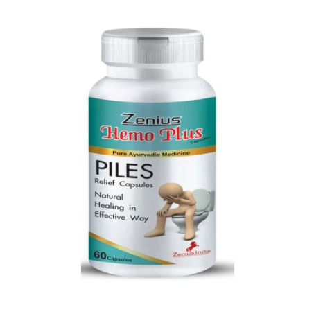 Zenius Hemo Plus Piles Relief Capsules, 60 Capsules In Pakistan