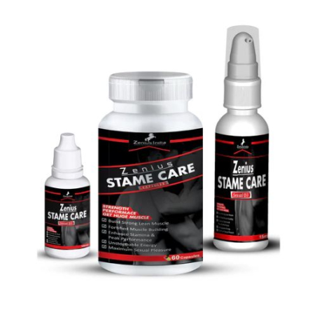Zenius Stame Care Kit (60 Capsules & 30ml Oil & 15ml Oil) In Pakistan