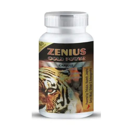 Zenius Gold Power Capsule For Men, 100gm, 60 Capsules In Pakistan