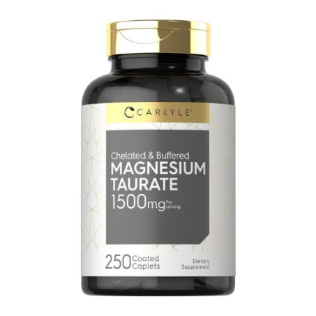 Magnesium Taurate 1500mg per serving | 250 Caplets In Pakistan
