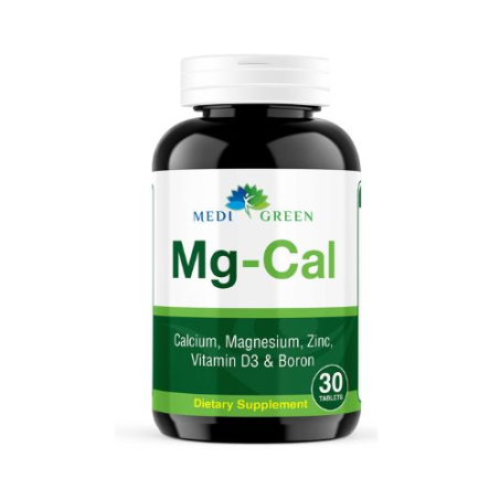 Bone & Joint Support MediGreen Mg-Cal (30 Tablets) in Pakistan