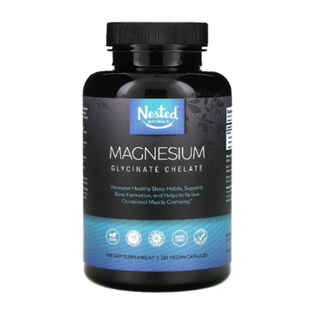 Nested Naturals Magnesium Glycinate Chelate Capsules In Pakistan