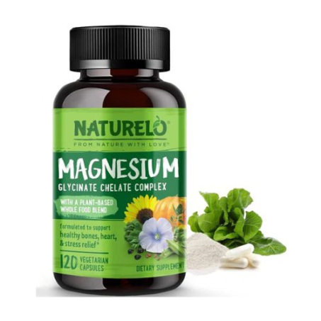 NATURELO Magnesium Glycinate Chelate Complex 240 Capsules In Pakistan