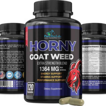 Horny Goat Weed Extra Strength Blend - 120 Capsules In Pakistan