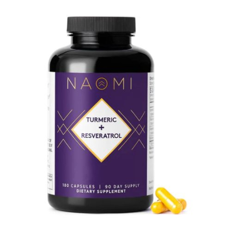 NAOMI Turmeric + Resveratrol - 180 Capsules In Pakistan