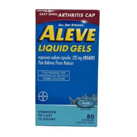 Aleve Liquid Gels Capsules Price In Pakistan