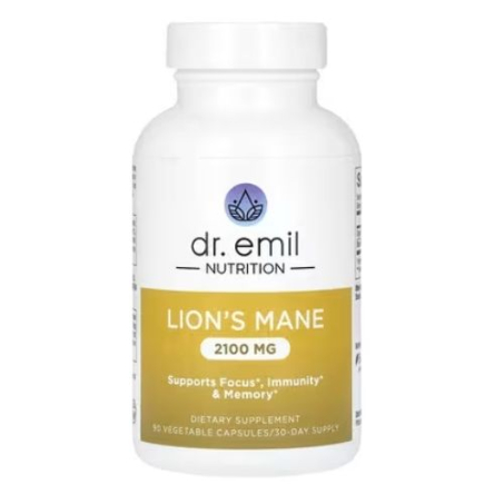 Dr Emil Nutrition Lions Mane Mushroom Capsules In Pakistan