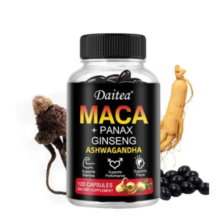Daitea Maca + Panax Ginseng Ashwagandha Softgels In Pakistan