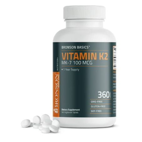 Bronson Vitamin K2 MK-7 100mcg Tablets Price In Pakistan