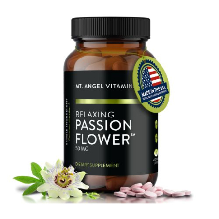 Mt Angel Vitamins Relaxing Passion Flower 50mg Capsules In Pakistan