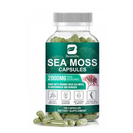Beworths Organic Sea Moss Capsules Price In Pakistan