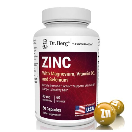 Dr. Berg Zinc 30mg Capsules Price In Pakistan