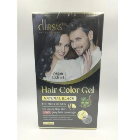 Chirs Professional Hair Color Gel For Men & Women With Argan Axtract In Pakistan