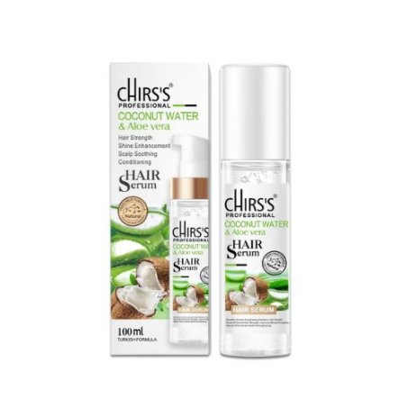 Chirss Professional Coconut Water & Aloe Vera Hair Serum – 100ml In Pakistan