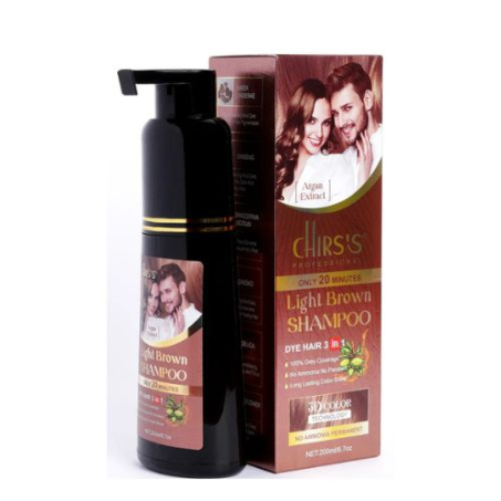 Chirs`s Professional Hair Color Shampoo With Argan Extract In Pakistan