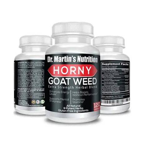 Dr Martin's Nutrition Horny Goat Weed Capsules
