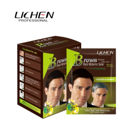 Lichen Hair Color Gel Dark Brown Sachets Price In Pakistan
