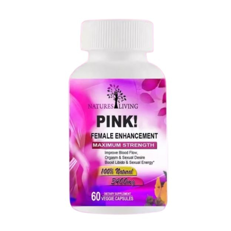 Natures Living PINK Female Enhancement Capsules In Pakistan
