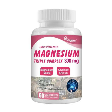 High Potency Magnesium Triple Complex 300mg Capsules in Pakistan