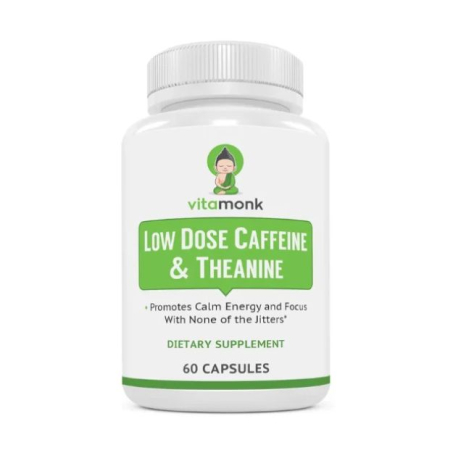 VitaMonk Low Dose Caffeine and Theanine Capsules in Pakistan