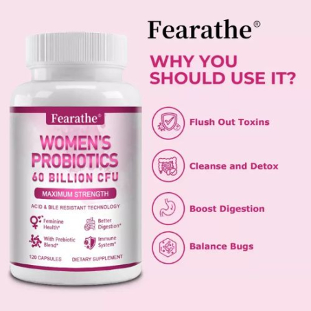 Fearathe Women Probiotics 60 Billion CFU Capsules In Pakistan