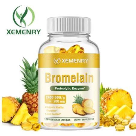 Xemenry Bromelain Proteolytic Enzyme Capsules In Pakistan