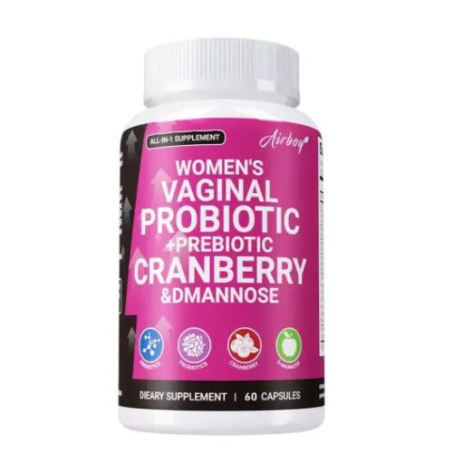 Airboy Women's Vaginal Probiotics + Cranberry D-Mannose Capsules In Pakistan