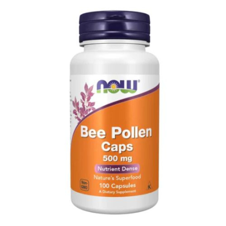Now Foods Bee Pollen 500 Mg – 100 Capsules In Pakistan
