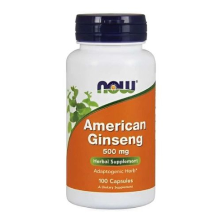 Now Foods American Ginseng 500mg 100 Capsules In Pakistan