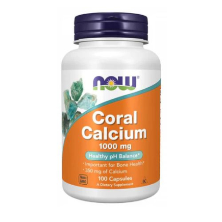 Now Foods Coral Calcium 1000mg – 100 Capsules In Pakistan