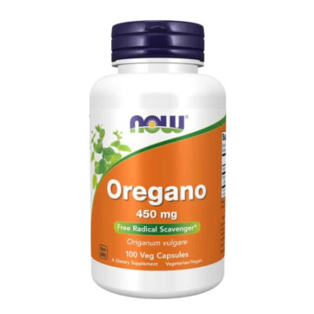 Now Foods Oregano 450 Mg – 100 Veg Capsules In Pakistan