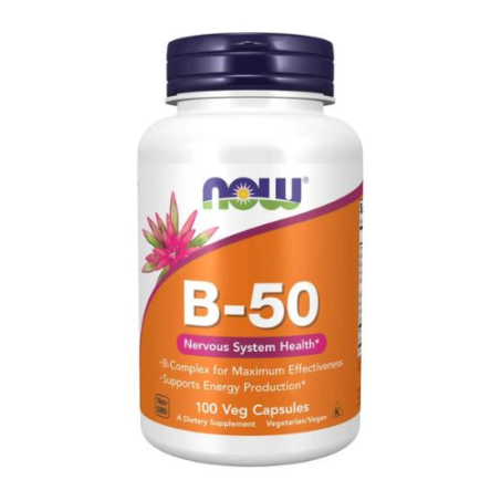 Now Foods B-50 – 100 Veg Capsules In Pakistan
