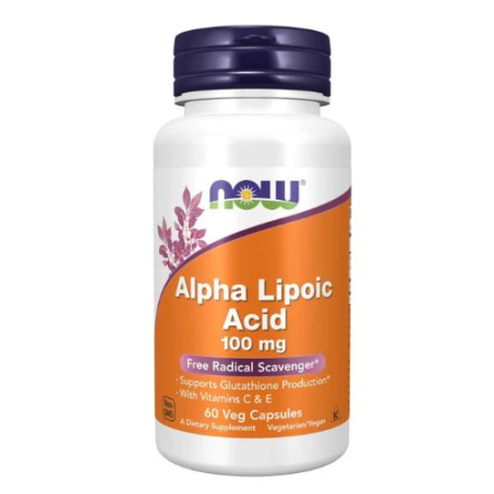 Now Foods Alpha Lipoic Acid 100 mg Veg Capsules In Pakistan