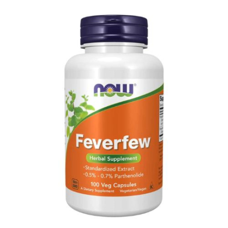 Now Foods Feverfew – 100 Veg Capsules Price in Pakistan