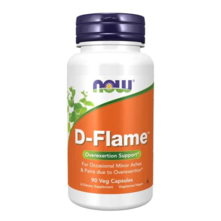 Now Foods D-Flame – Overexertion Support – 90 Veg Capsules In Pakistan