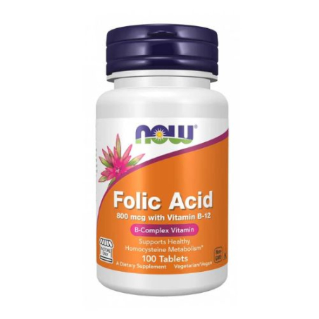 Now Foods Folic Acid 800 Mcg Tablets in Pakistan