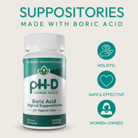 PH-D Boric Acid Vaginal Suppositories In Pakistan